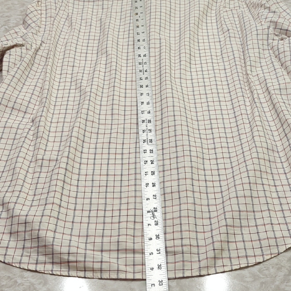 Ralph Lauren Purple Label Dress Shirt Mens XL - Cream - Picture 8 of 8